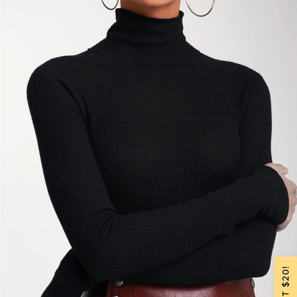 All You Want Black Thermal Bodysuit Free People